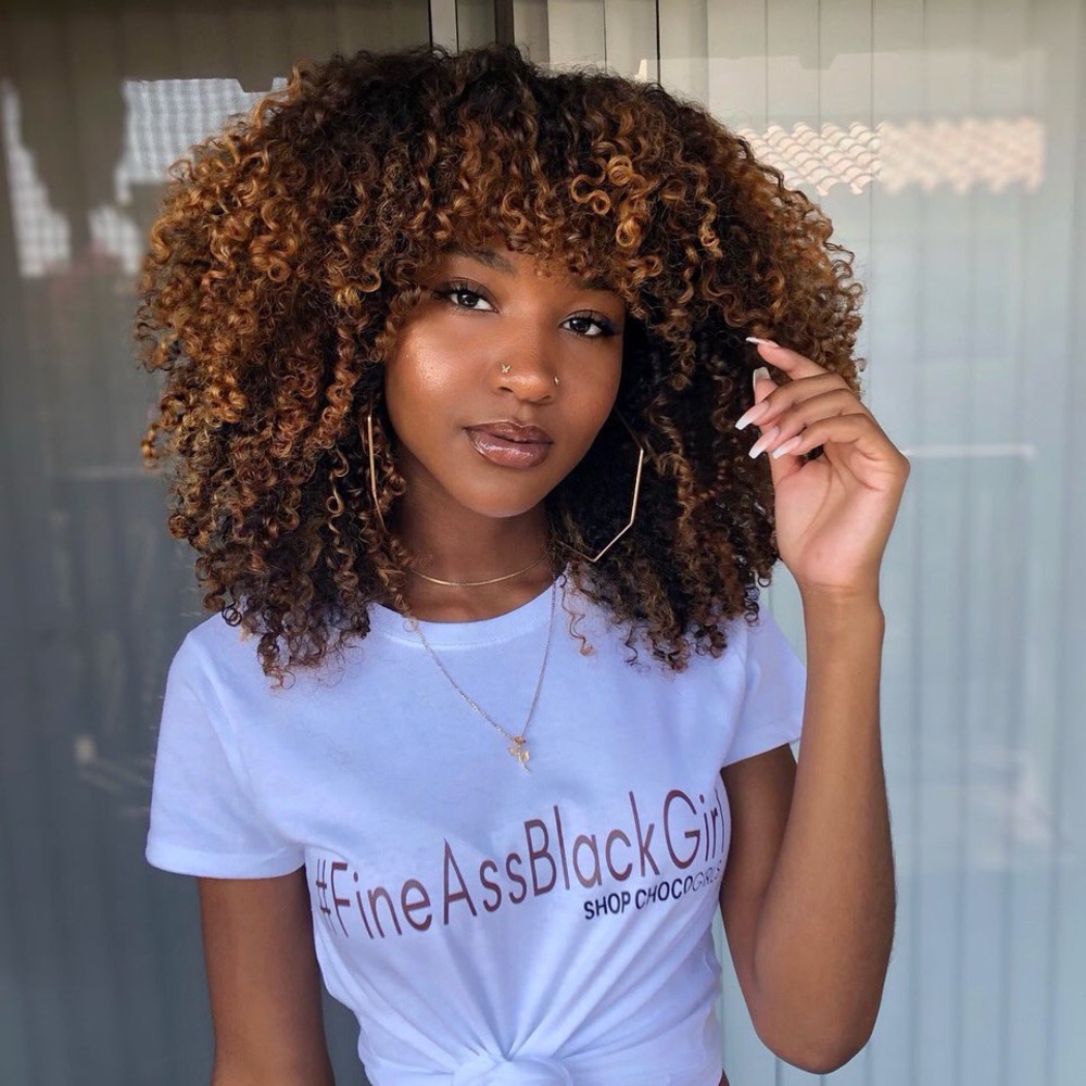 FINEA$$BLACKGIRL T SHIRT